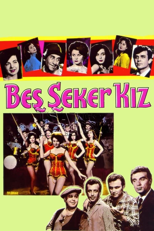 Poster Beş Şeker Kız 1964