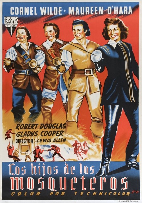 Los hijos de los mosqueteros 1952 Los hijos de los mosqueteros 1952