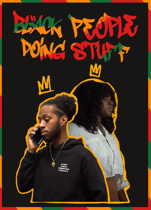 Pôster oficial de Black People Doing Stuff (2023) - Drama