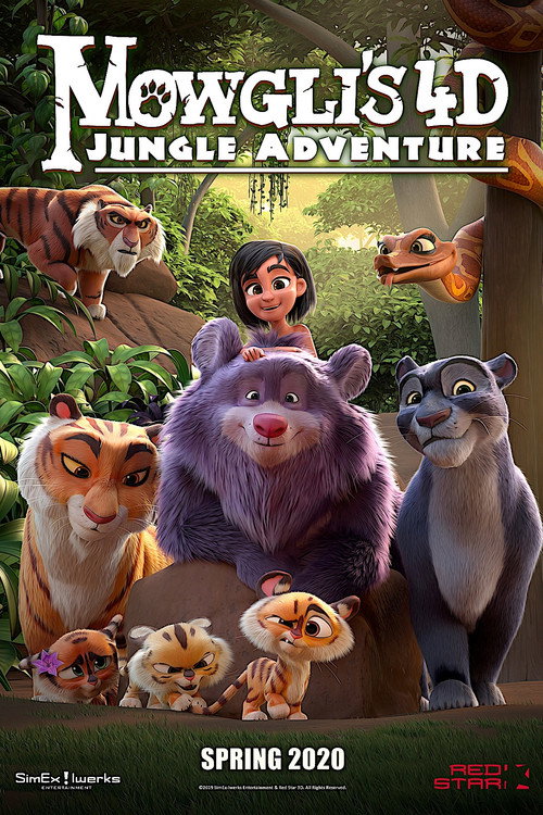 Affiche de Mowgli's 4D Jungle Adventure