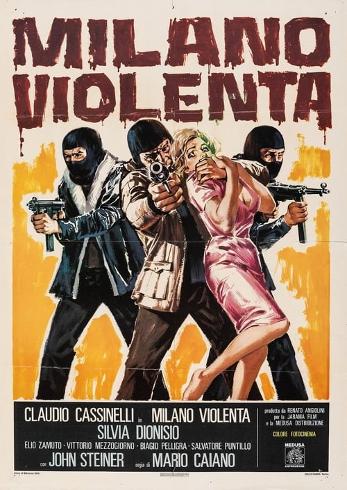 Poster Milano violenta 1976