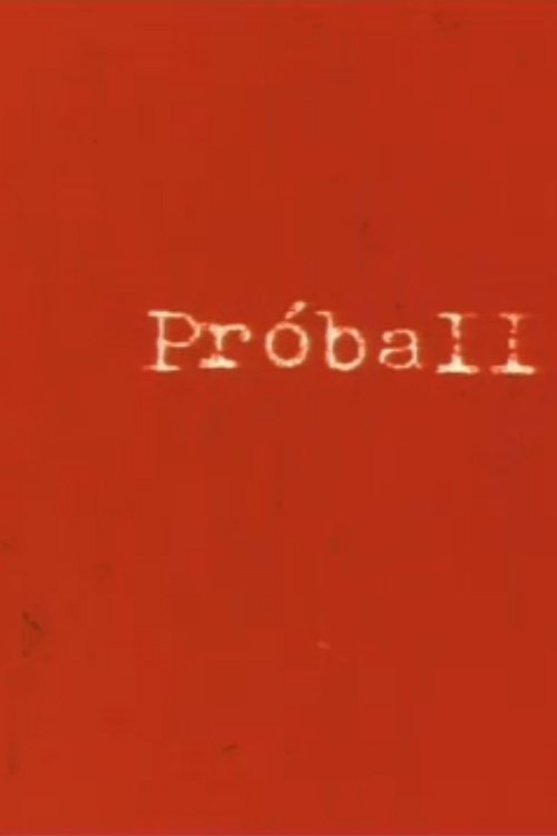 Próba (Test II) movie poster player