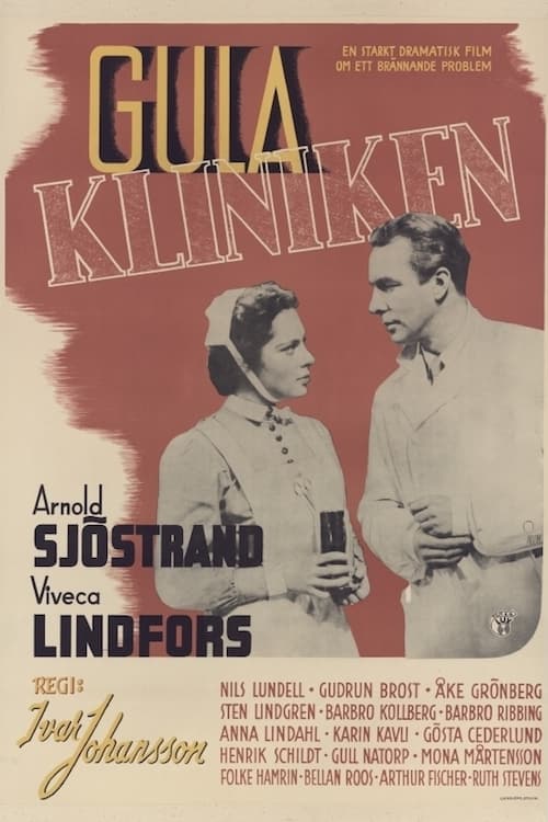 Poster Gula kliniken 1942