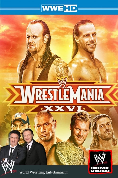 WWE Wrestlemania XXVI movie poster player