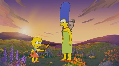 Poster della serie The Simpsons