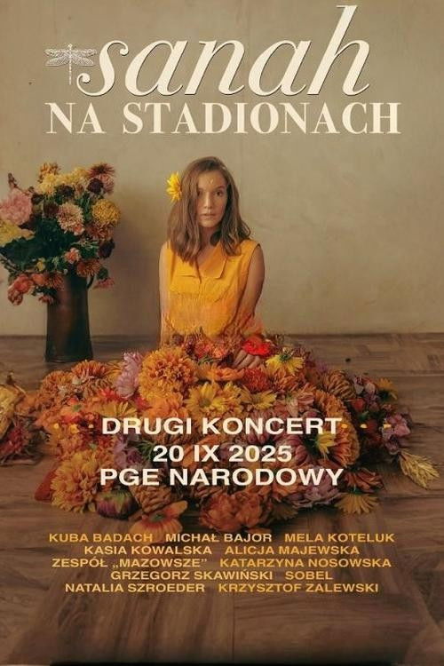 Sanah na stadionach Poster