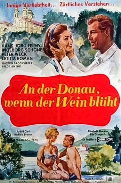 Poster An der Donau, wenn der Wein blüht 1965