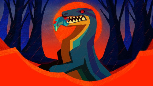 Triassic Cuddle — Backdrops 3