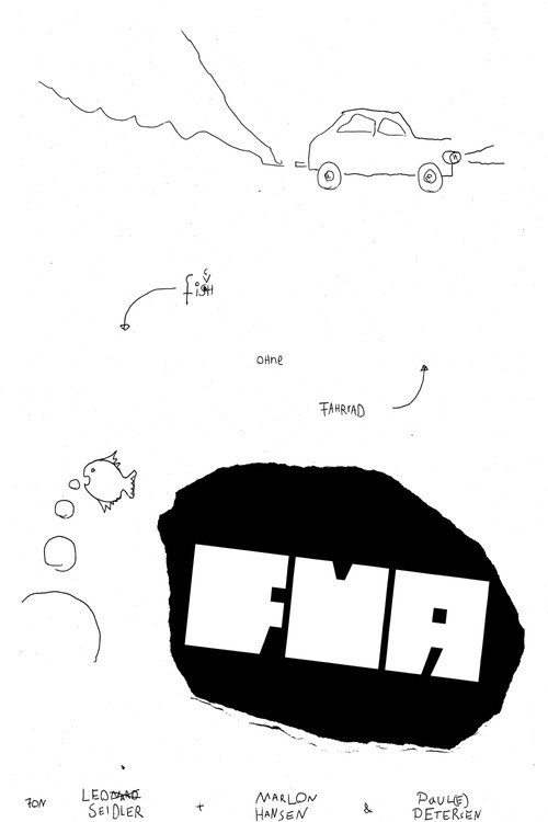 Fisch Ohne Fahrrad poster