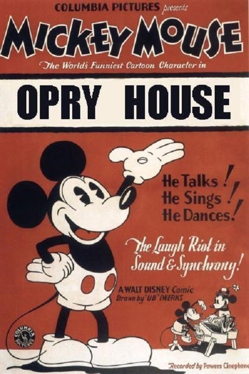 The Opry House movie poster player