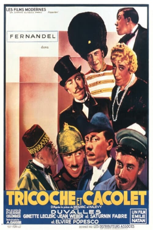 Poster Tricoche et Cacolet 1938