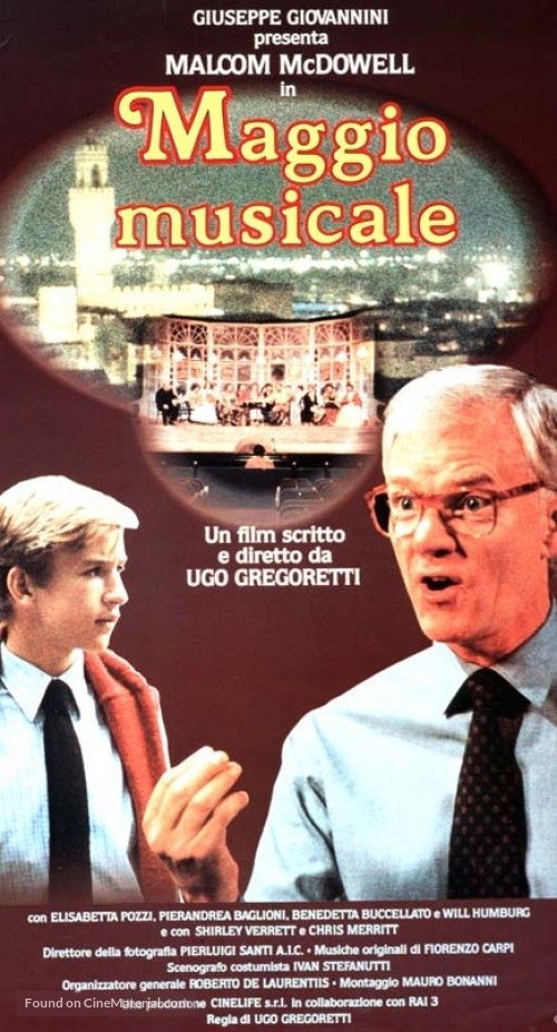 Maggio musicale movie poster player