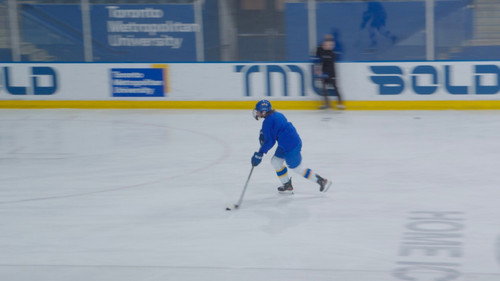 Catch Me On The Ice Backdrop Blur