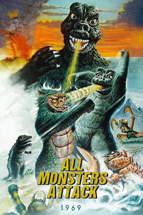 All Monsters Attack poster