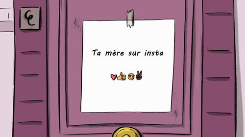 Image Ta mère sur Insta