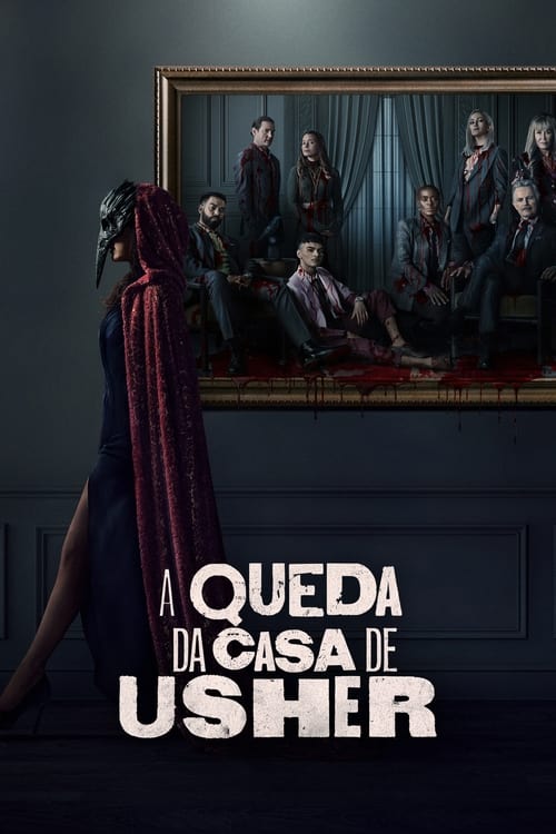 Poster da série A Queda da Casa de Usher