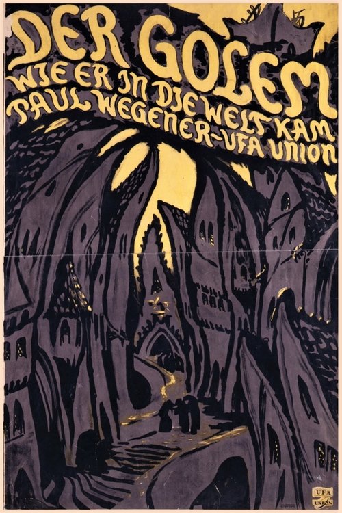 Der Golem, wie er in die Welt kam (1920) poster