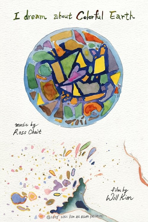 I dream about Colorful Earth poster