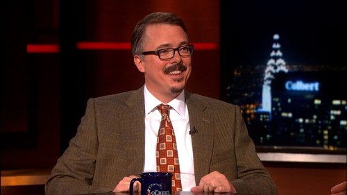 Escena del episodio 1 de la temporada 10 de la serie The Colbert Report