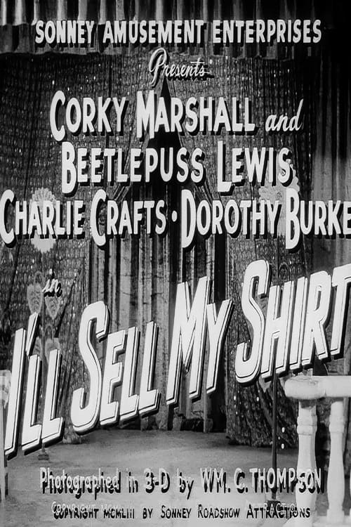Poster I'll Sell My Shirt 1953