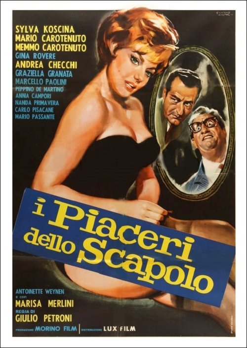 I piaceri dello scapolo movie poster player