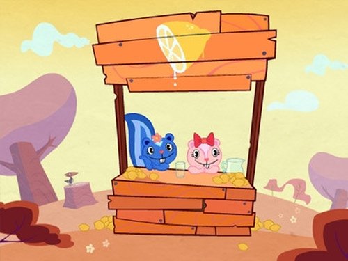 Escena del episodio 7 de la temporada 2 de la serie Happy Tree Friends