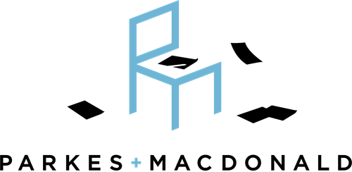 Parkes+MacDonald Production logo