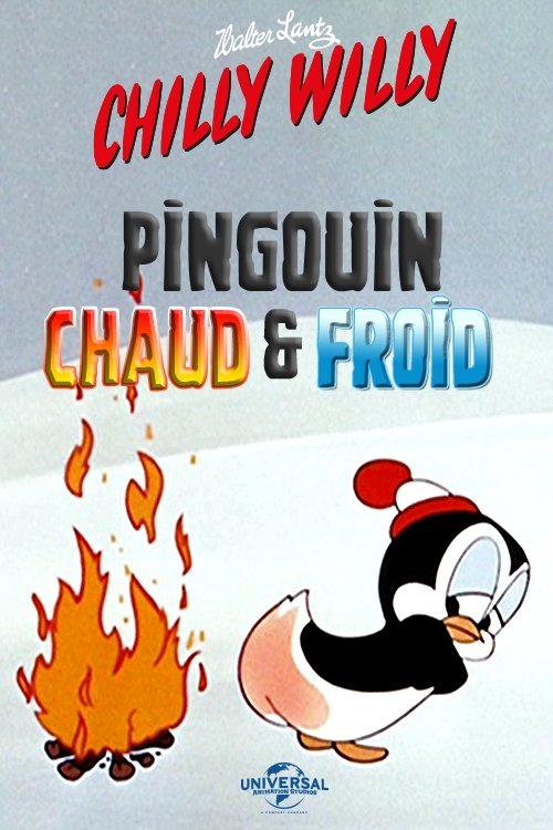 Pingouin Chaud Et Froid Poster