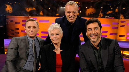 Daniel Craig, Dame Judi Dench, Javier Bardem