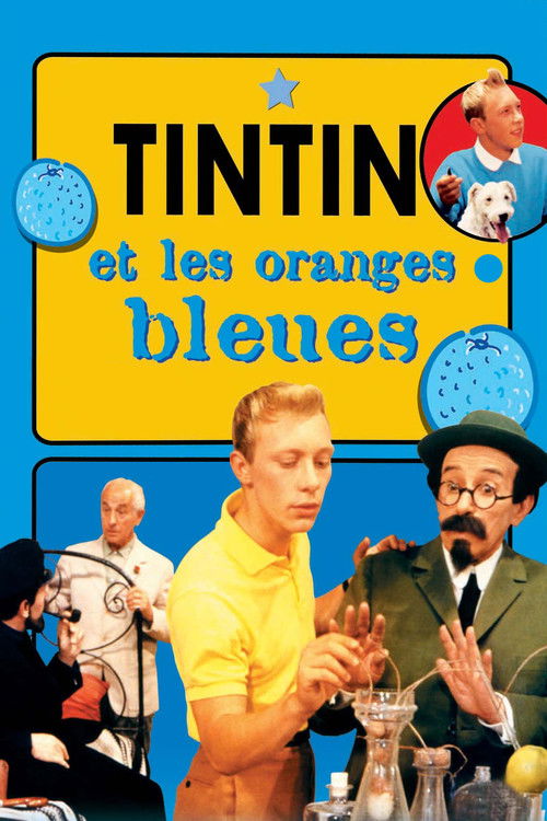 Tintin and the Blue Oranges poster