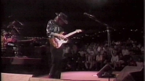 Stevie Ray Vaughan - Live Backdrop Blur