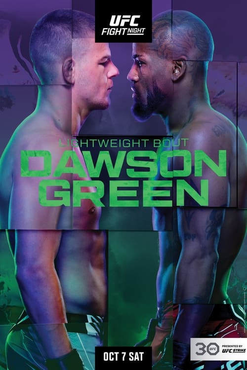 Poster UFC Fight Night 229: Dawson vs. Green 2023