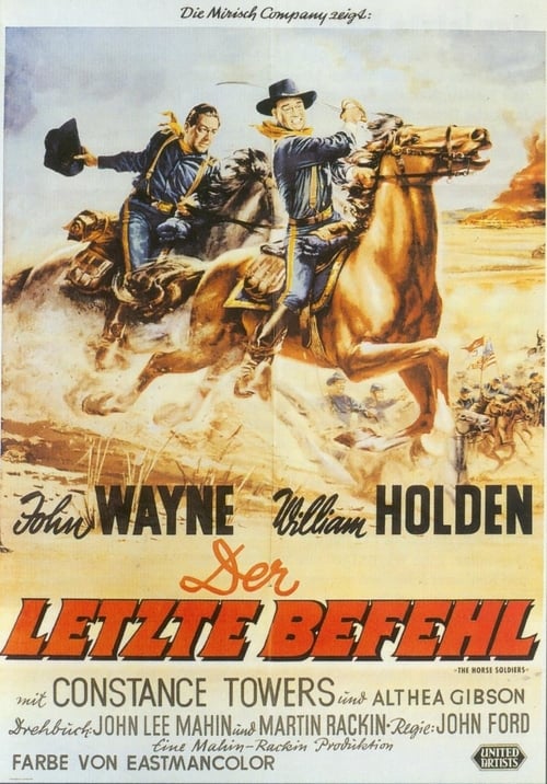 The Horse Soldiers poster