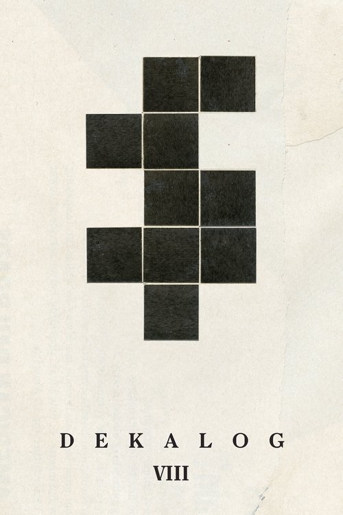 Dekalog, osiem (1989) poster