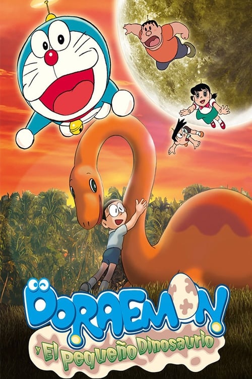 Doraemon y el pequeño dinosaurio poster