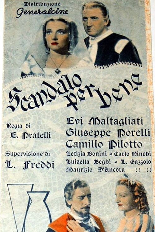 Poster Scandalo per bene 1940