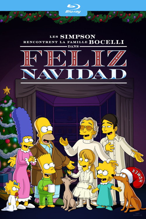 Affiche de Les Simpson rencontrent la famille Bocelli dans Feliz Navidad