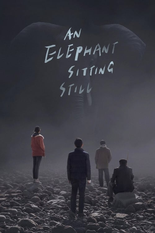 An Elephant Sitting Still poster