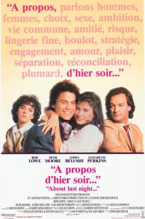 À propos d'hier soir (1986)