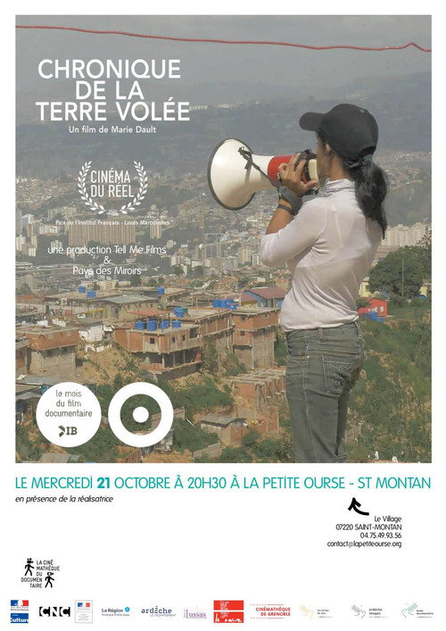 Póster oficial de Chronique de la terre volée (2020) - Documentary