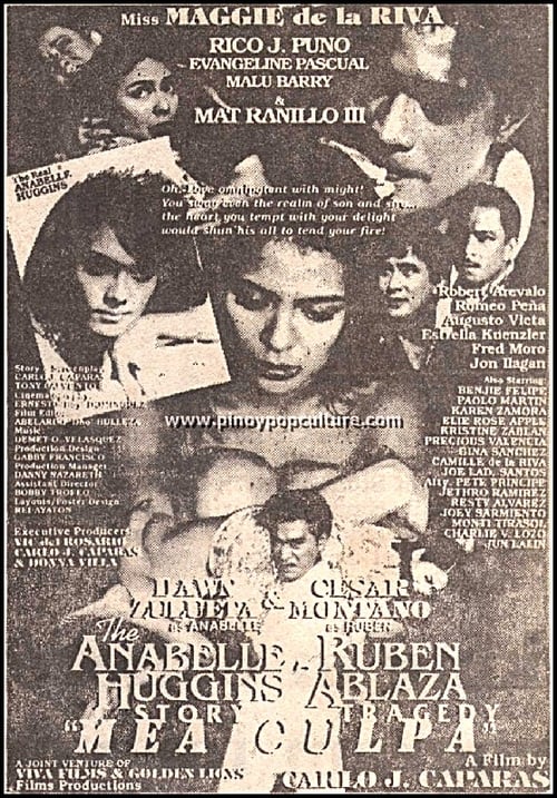 Anabelle Huggins Story: Ruben Ablaza Tragedy - Mea Culpa 1995