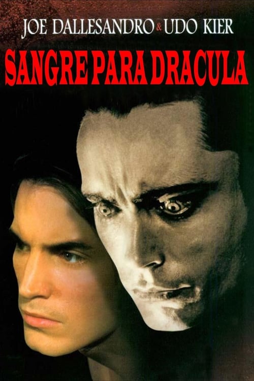 Blood for Dracula poster