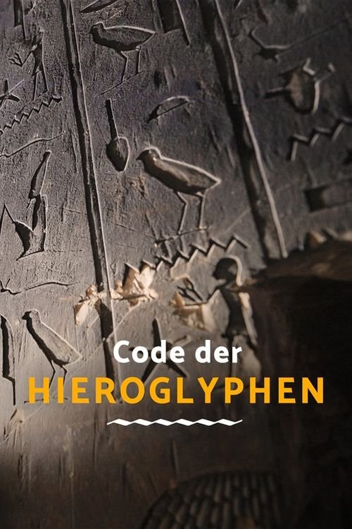 Code der Hieroglyphen Poster