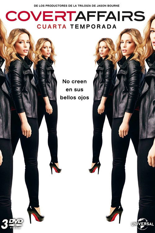 Póster de la temporada 4 de la serie Covert Affairs