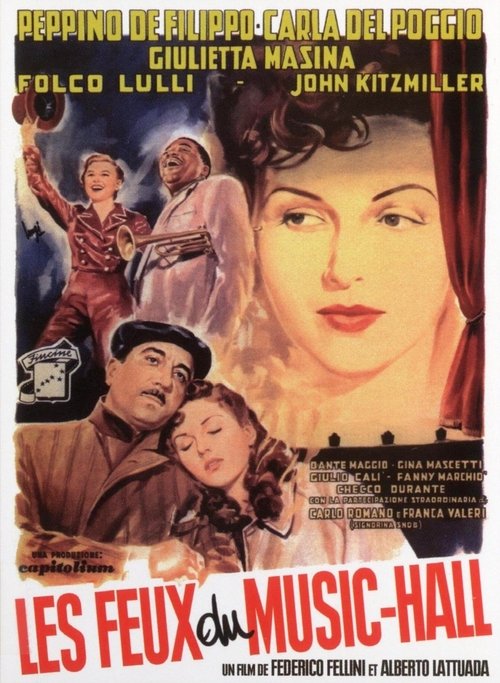 Les Feux du music-hall movie poster player
