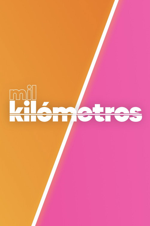 Póster oficial de Mil Kilómetros - Romance