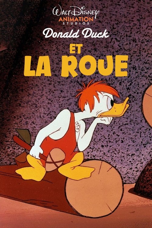Donald et la roue Poster