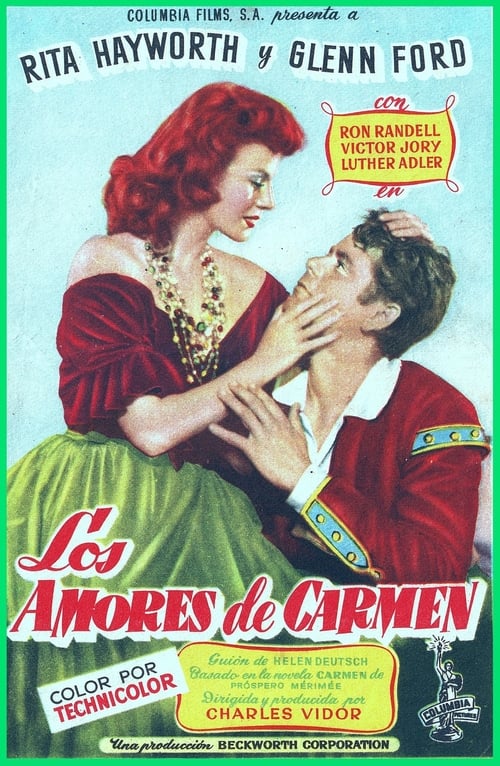 The Loves of Carmen poster