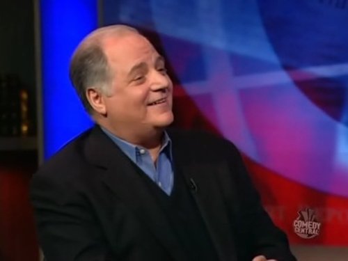 Escena del episodio 9 de la temporada 5 de la serie The Colbert Report