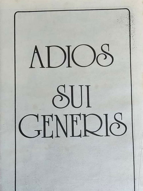 Farewell, Sui Géneris poster